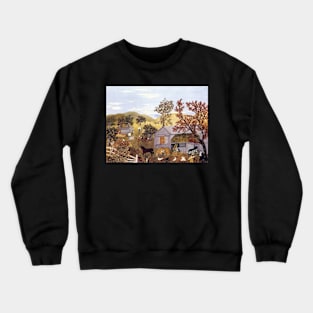 grandma moses for this the fall of the year Crewneck Sweatshirt